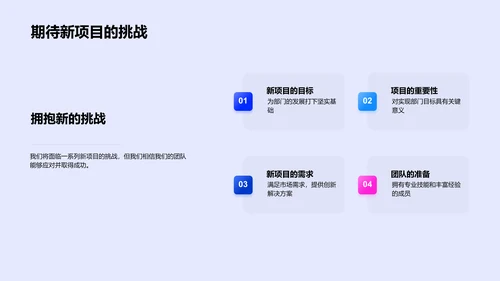 数码科技季度报告PPT模板