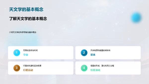 宇宙探秘：天文学视角