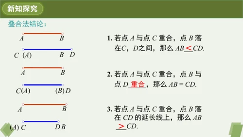 4.2.2 线段长短的运算与比较 课件（共24张PPT）