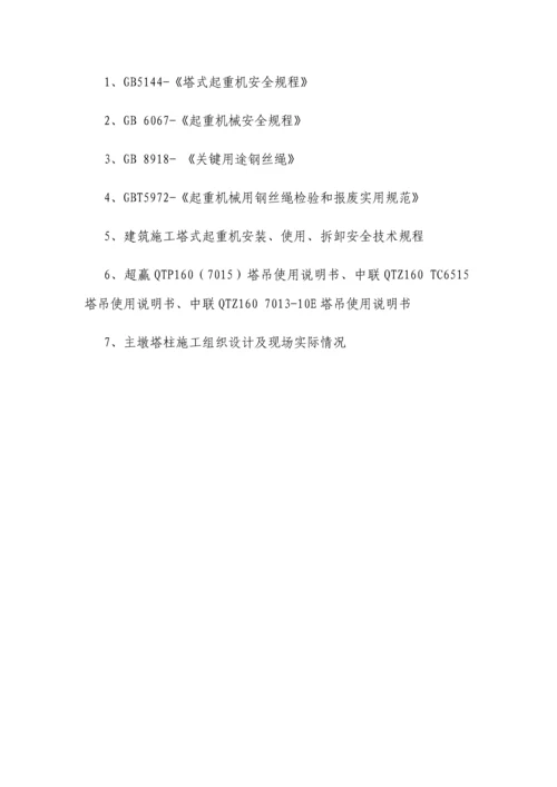 塔吊安装专项综合标准施工专业方案.docx