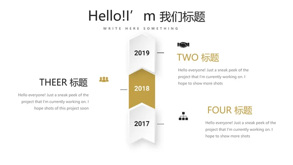 高档尊贵酒店经理述职报告商务通用PPT动态模板
