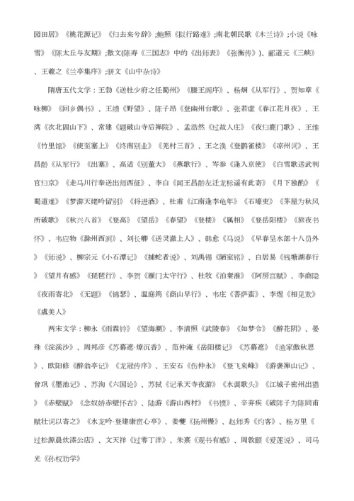 2023年初中语文基础知识点归纳.docx