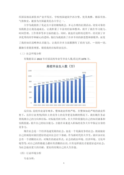 13页6200字环境艺术设计专业职业生涯规划.docx